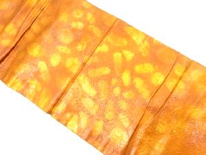 花唐草に壺模様織り出し 袋帯